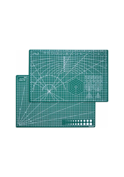 A3 Ebat Kesme Matı Patchwork - Cutting Mat - Kesim Altlığı - Kesim Tablası - 42x30cm