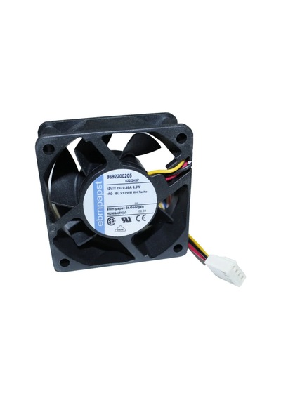 Ebmpapst 622/2h3p Dc Soğutma Fanı 12v Dc 60x60x25 Mm - Bilyalı Rulmanlı / Yüksek Devirli Aksiyel Fan