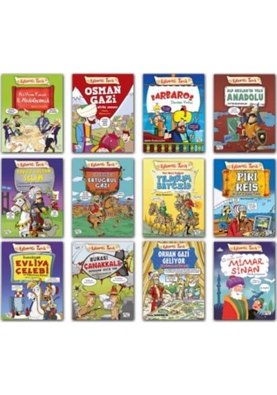 Eğlenceli Tarih Seti 12 Kitap Set 1 Timaş