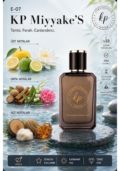 KP E-07 Erkek Parfüm EDP 50 ML
