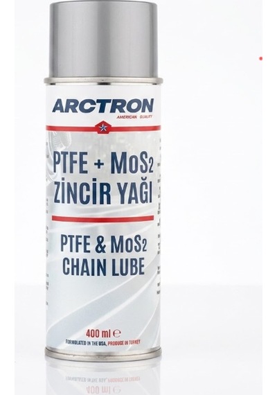 Arctron Ptfe & Mos2 Zincir Yağı Sprey 400 Ml