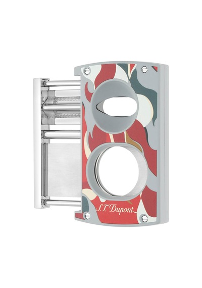 S.t. Dupont Camo Kırmızı Çift Bıçaklı Puro Kesici 003451r