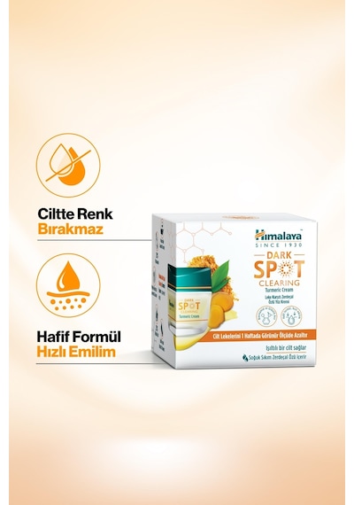 Himalaya Dark Spot Clearing Leke Karşıtı Zerdeçal Özlü Yüz Kremi 50 ML
