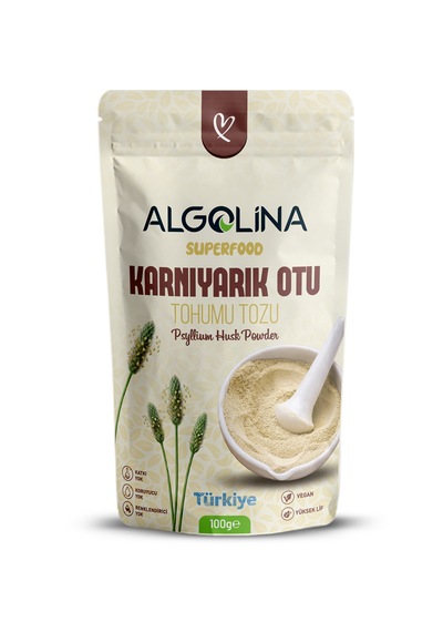 Karnıyarık Otu Tohumu Tozu 100 Gr Psyllium Husk