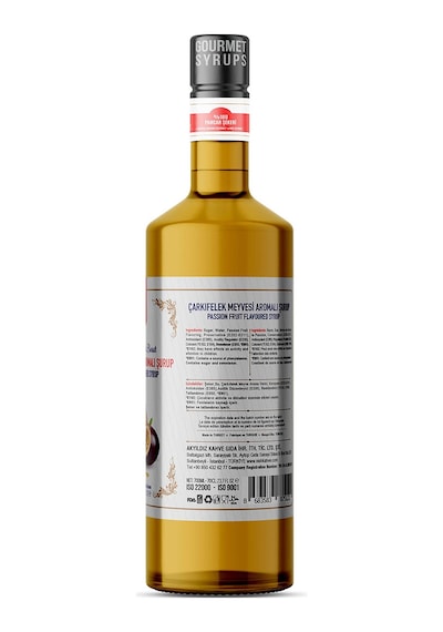 Nish Çarkıfelek Passion Fruit Aromalı Şurup 700 Ml - Pet Şişe