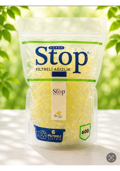Stop Filtreli Ağızlık 600'lü Poşet