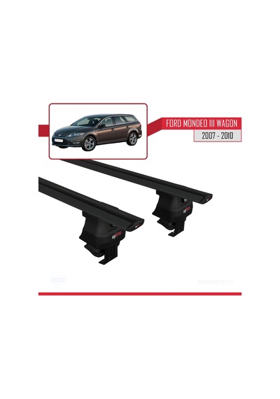 Ford Mondeo Iıı Wagon 2007-2010 Arası İle Uyumlu Ace-4 Ara Atkı Tavan Barı Siyah