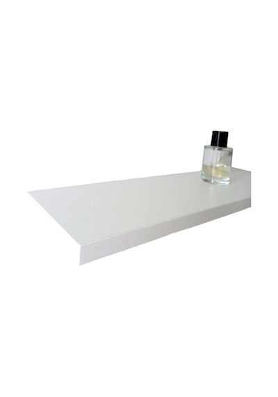 Yankı-BYEG 2li 70 cm 80 cm Mat Beyaz Mdf Duvar Rafı Gizli Bağlantı Kitaplık