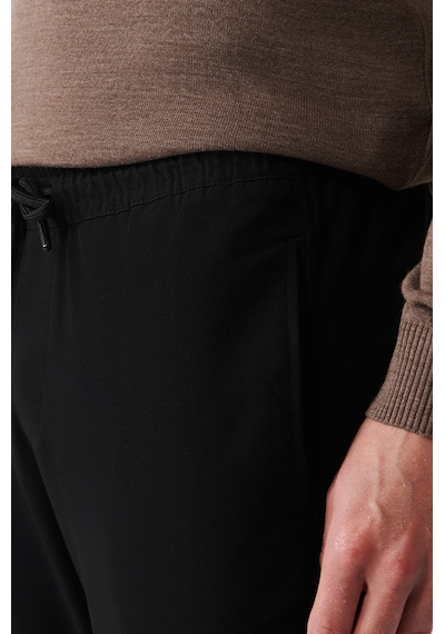 Avva Relaxed Jogger Erkek Pantolon Siyah E003000 Siyah