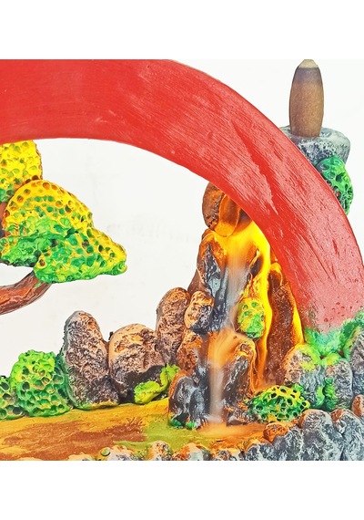 Işıklı Tütsülüklü Hayal Çemberi Geriakış Tütsülük Gece Lambası K Amber