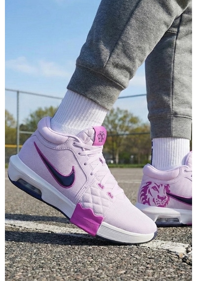 Nike Lebron Witness Vııı Mens Basketball Shoes Erkek Basketbol Ayakkabısı Lila Siyah