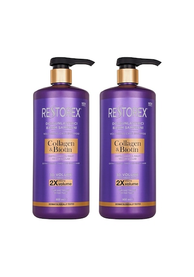 Collagen Biotin Dolgunlaştırıcı Bakım Şampuanı 900 Ml 2 Adet
