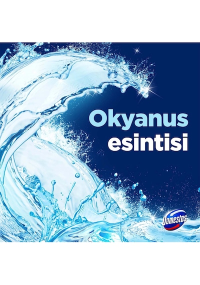 Domestos 5'li Güç Tuvalet Bloğu Okyanus Ferahlığı 2 x 100 G