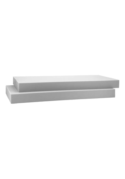 Viphomeconceptltd Salıncak Süngeri 3 Kişilik 48X163 Cm-10 Cm Kalınlık 15 Dansite Şeffaf