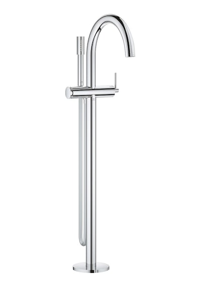 Grohe Atrio 24368000 Tek Kumandalı Küvet Bataryası Metalik
