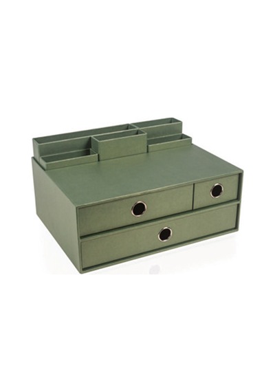 Gıpta Masa Üstü Set Pearl Green 3 Çekmeceli Multi Çok Renkli