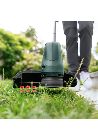 Tr Professional Home And Garden Easygrass Cut 18-230 Akülü Kenar Kesme Makinesi, Yeşil, 18 V, 1 Akü, 23 Cm Kesme Ça