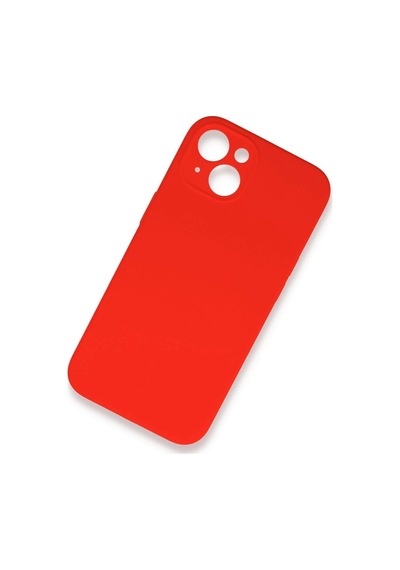 Newface Apple, Uyumlu iPhone 13 Mini Kılıf Lansman Legant Silikon Glblseme - 90 - Kırmızı
