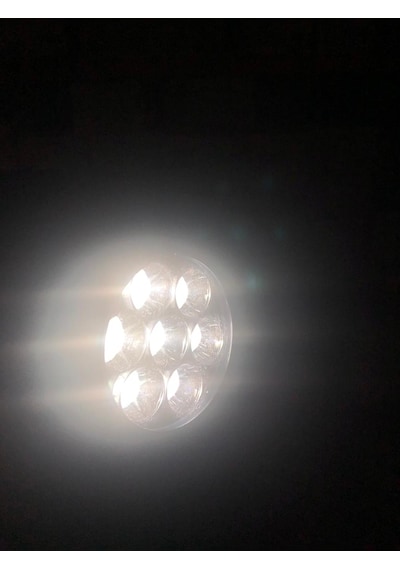 7W Solar Güneş Enerjili Kazıklı Çim Armatür & Bahçe Aydınlatma-Beyaz Işık