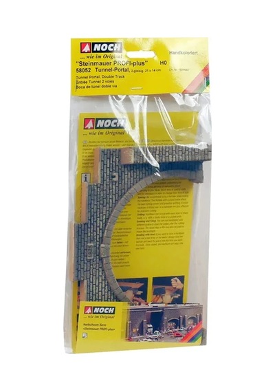 Noch 58052, 1/87 Çift Hatlı Tünel Girişi Diorama Malzemesi