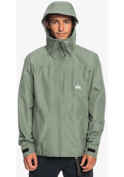 Quiksilver Over Cast Gore Tex Jk Erkek Mont-27702-yeşil