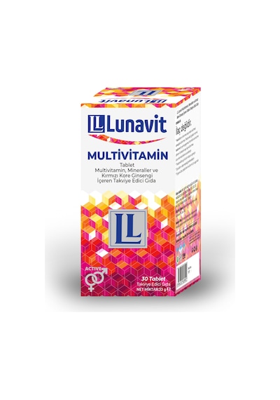 Lunavit Multivitamin 30 Tablet