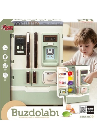 Mey İthalat Vrd10650 Işikli Ve Sesli Aksesuarli Buzdolabi