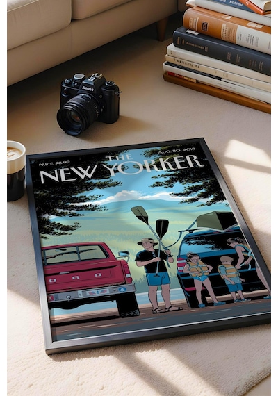 The New Yorker Çerçeveli Tablo August 20 2018