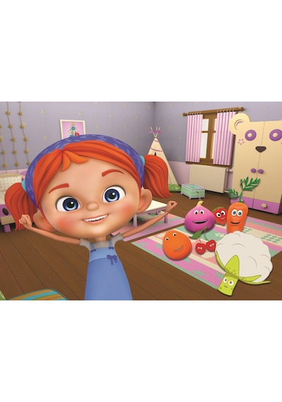 Ks Games Trt Elif'in Düşleri 24 Parça Çerçeveli Çocuk Puzzle - Kız Çocuk - Ed704-1