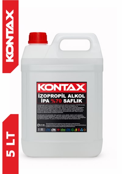 Kontax İzopropil Alkol %70 Saflıkta 5 Lt Diğer