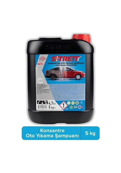 Konsantre Oto Yıkama Şampuanı Pro 5 Kg Mh-hs4201-3413