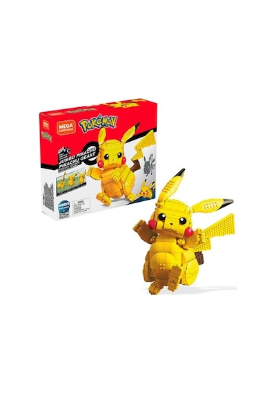 Mega Construx Jumbo Pikachu 825 Parça Yapı Oyuncağı FVK81