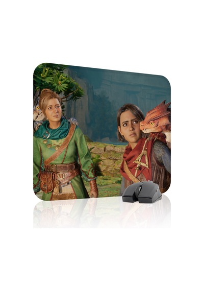 Split Fiction Kaymaz Dikişli Kauçuk Oyuncu Mousepad V3 - 48x40 Xl Gaming Mouse Pad Fare Altlığı