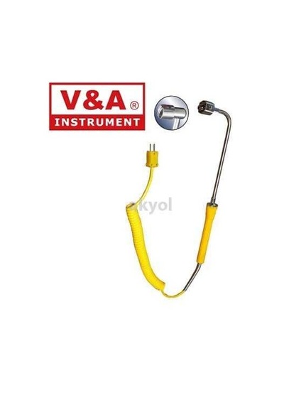 V&a 3416 Wrnm-02 Ktipi Yüzey Sıcaklık Ölçer Prob -50 C +600 C