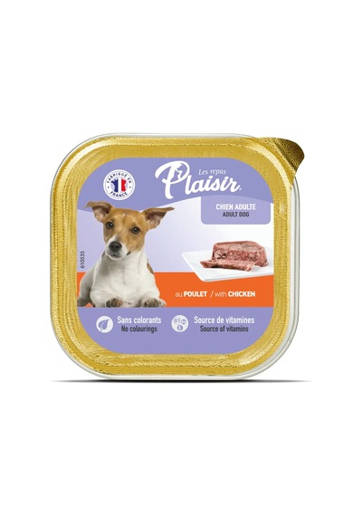 Plaisir Tuk Etli Köpek Pate 150gr