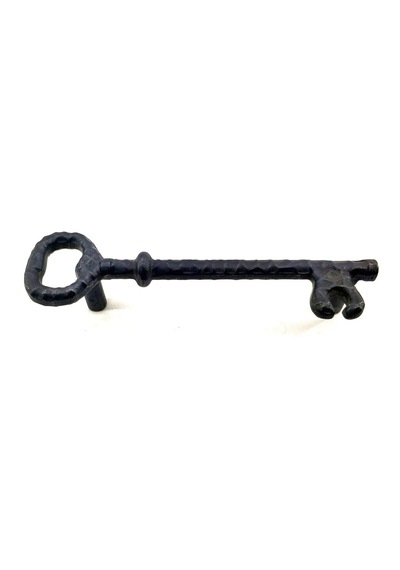 Magicool Antika Tarz Dekoratif Pirinç Anahtar Şeklinde Kapı Çekme Kolu, Mobilya, Sandık, Kutu Kulbu - 128mm Çok Renkli