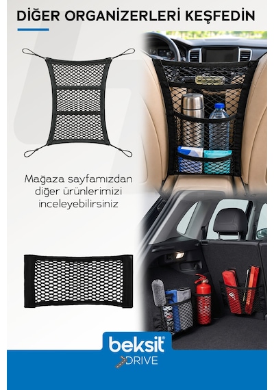 Drıve Bagaj Sabitleme Filesi Toyota C-hr Uyumlu 60x80cm