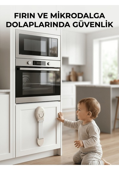 Bebek Güvenlik Dolap Kilidi Çok Amaçlı Çocuk Emniyet Kilit Sistem