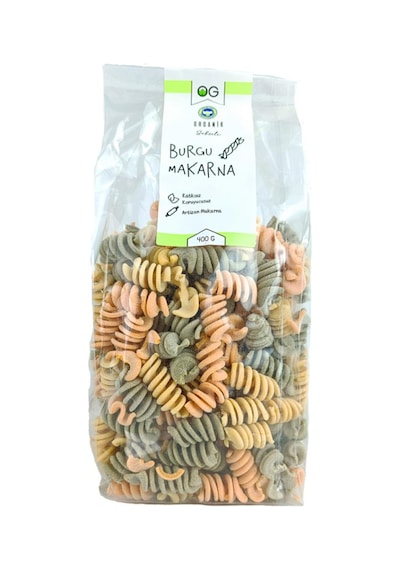 OG natural Organik Sebzeli Artizan Burgu Makarna 400 Gr Diğer