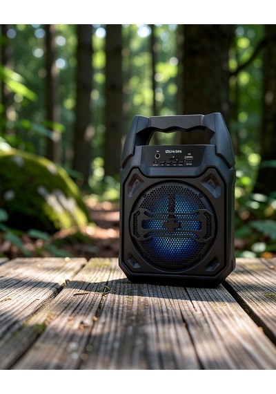 Bluetooth Hoparlör + Mikrofon + Usb, Micro Sd, Fm, 1283hoparlör-5