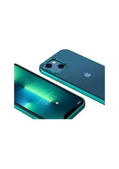 Apple Uyumlu iPhone 13 Kılıf Zore Pixel Kapak Yeşil