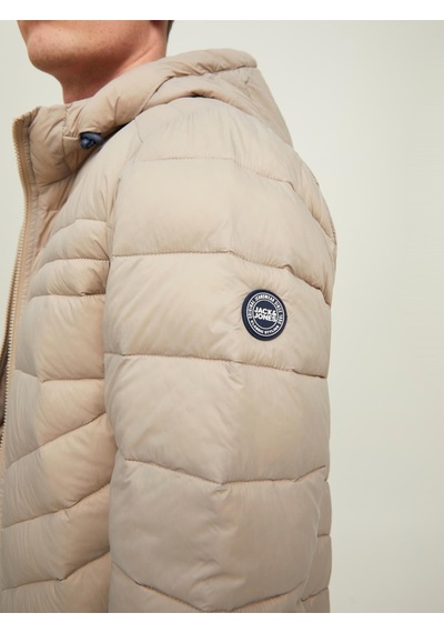 Jack & Jones Jjehero Puffer Hood Noos Erkek Bej Mont - 12211785
