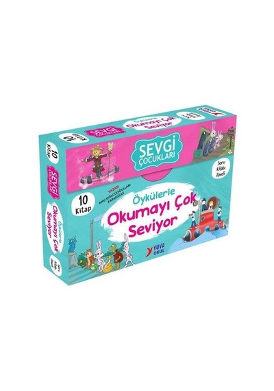 Sevgi Çocukları Öykülerle Okuduğunu Anlıyor Seti 10 Kitap