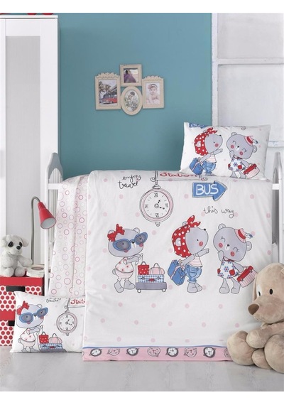 Komfort Home Bebek Uyku Seti %100 Pamuk (Yorgan Ve +2 Yastıklı) (262440173)