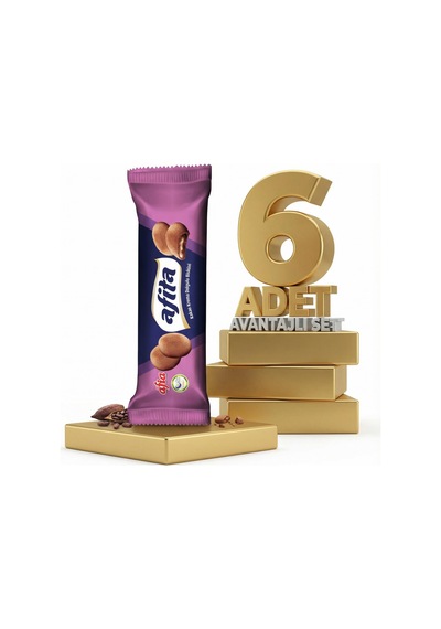 Afia Afita Kakao Krema Dolgulu Bisküvi 6x75 Gr