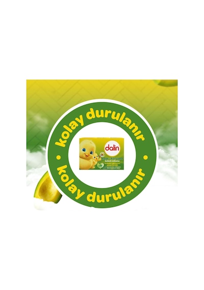 Dalin Avokadolu Nem Ve Koruma Bebek Sabunu 5 X 100 Gr