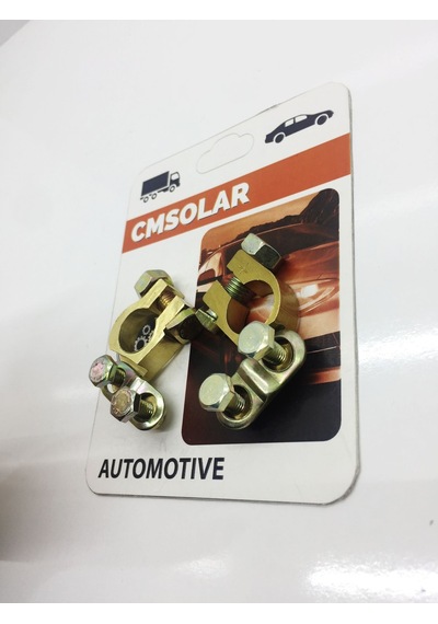 Cmsolar Akü Kutupbaşı Artı Eksi Takım + - Set Kutupbaşı