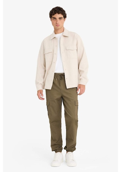 Defacto Kargo Cepli Jogger Paça Pantolon F2044ax25wnkh361 Haki-kh361
