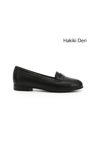 Gönderi(R) Gönderi R Kadın Siyah Hakiki Deri Babet Gdza13424161 Siyah