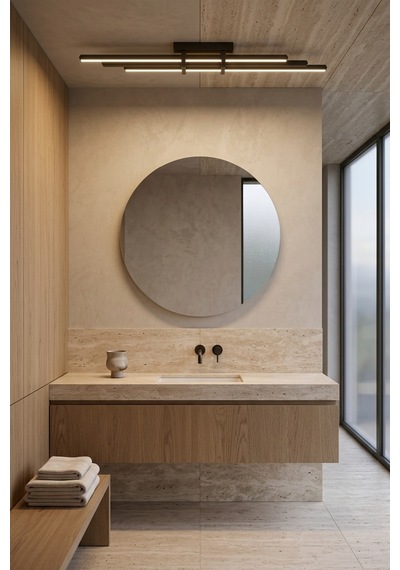 Cosmo Bronz Led Tavan Avize Kumandalı Dim Edilebilir Yukarı & Aşağı Işık Beyaz Işık